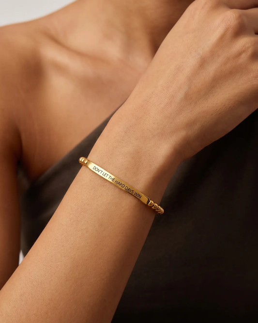 Hold On Beaded Bracelet