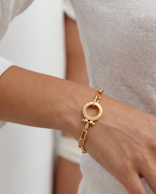 Simple Paperclip Chain Bracelet