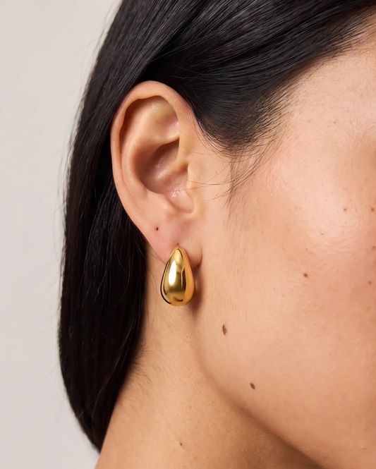 Heavy Teardrop Earrings