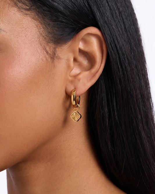 Mini Ray Petal Hoops