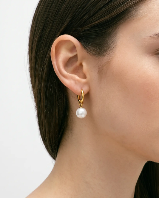 Pearl Teardrop Earrings