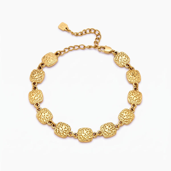 Facet Disc Bracelet