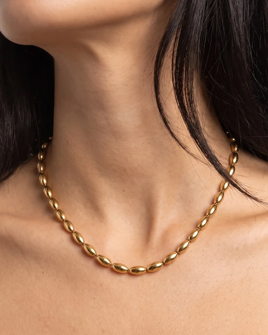 Fluid Bead Necklace