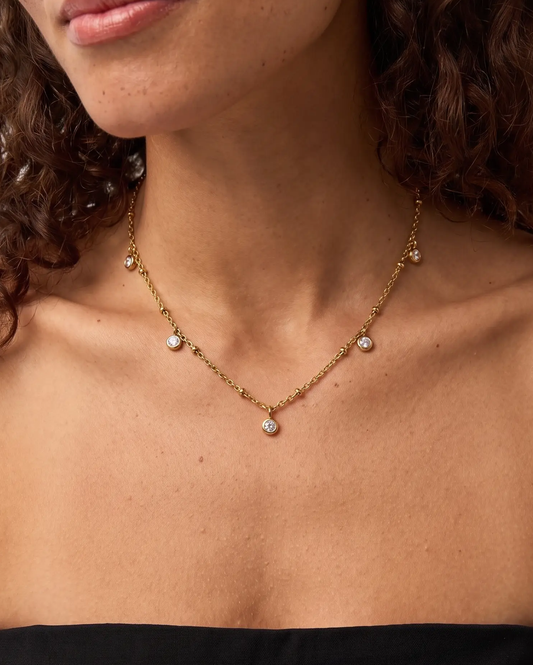 Glint Crystal Necklace