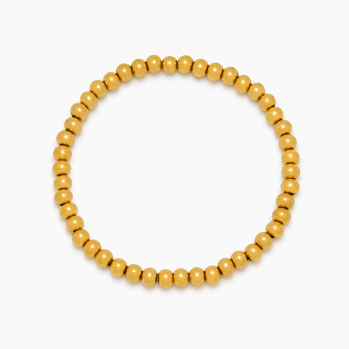 Gold Bead Bracelet