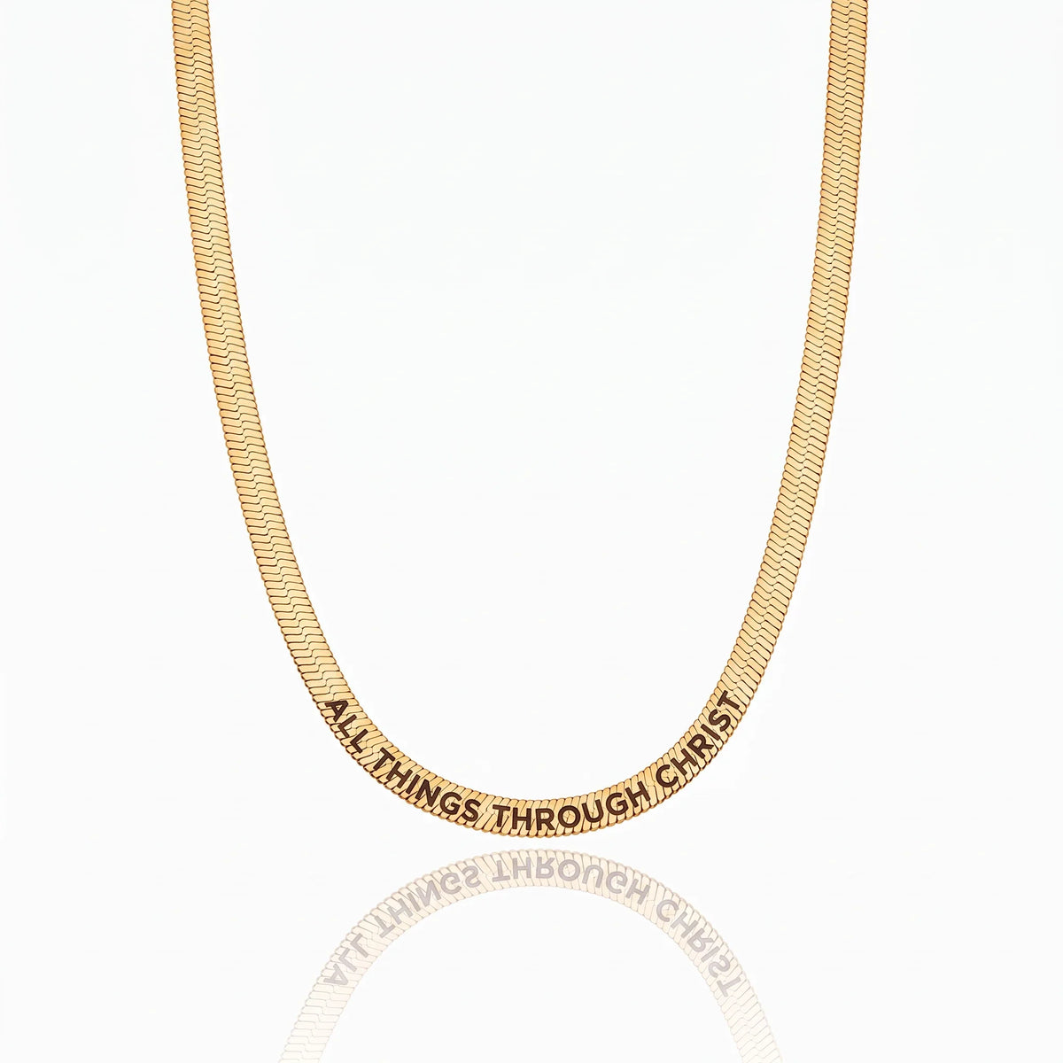 The Keepsake Herringbone Necklace