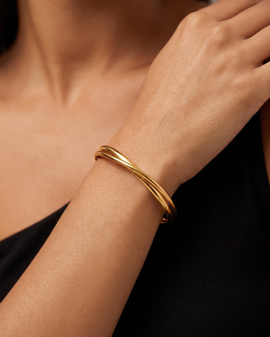 Cross Path Bangle
