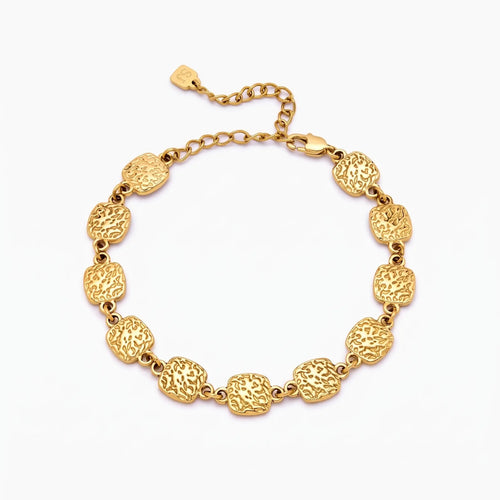 Facet Disc Bracelet