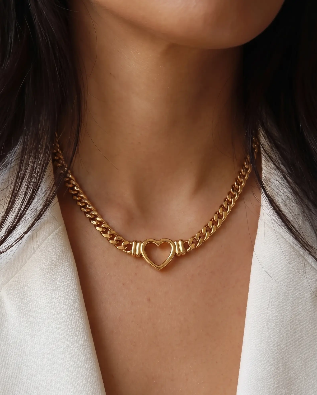 Rose & Selma Heart Chain