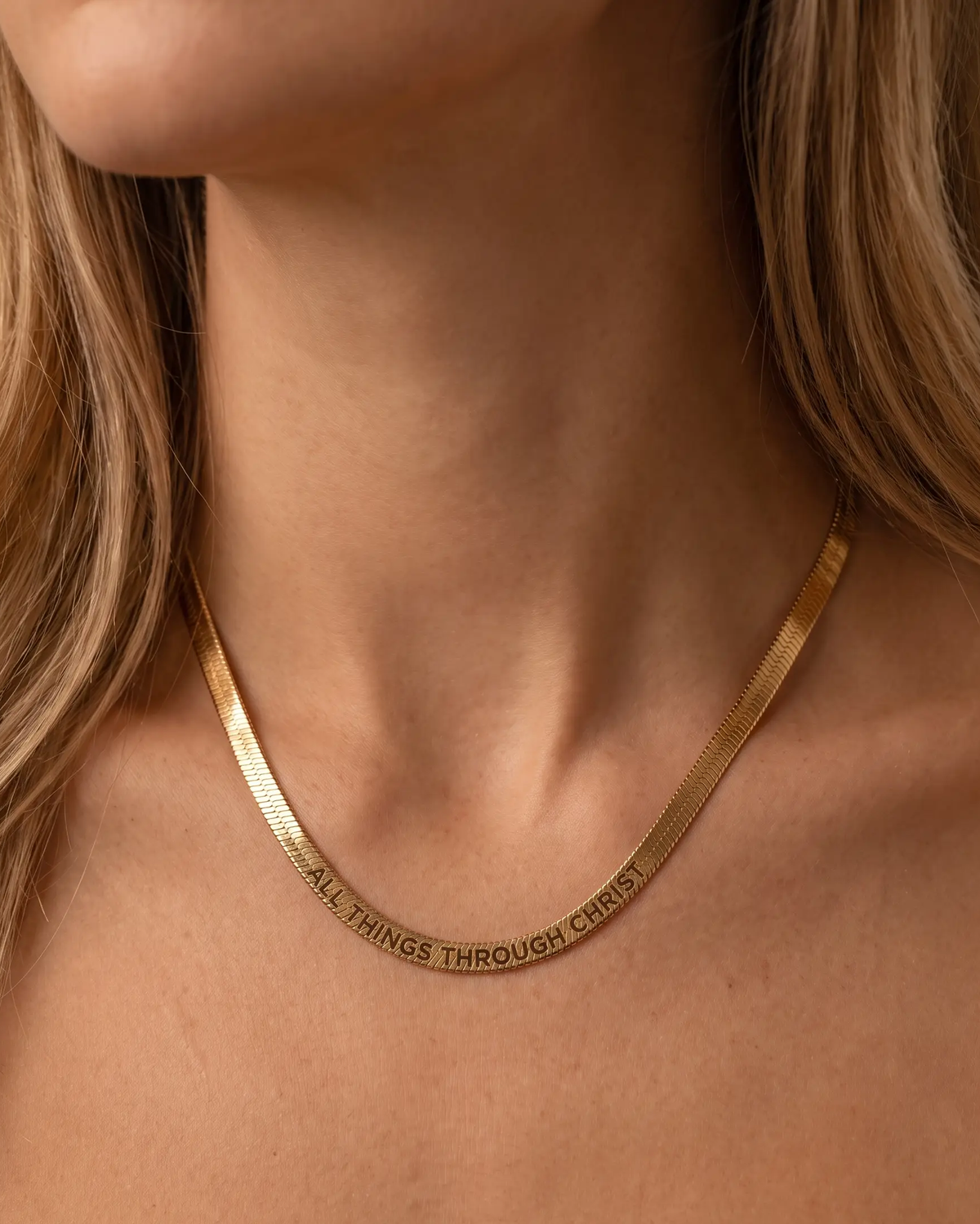The Keepsake Herringbone Necklace