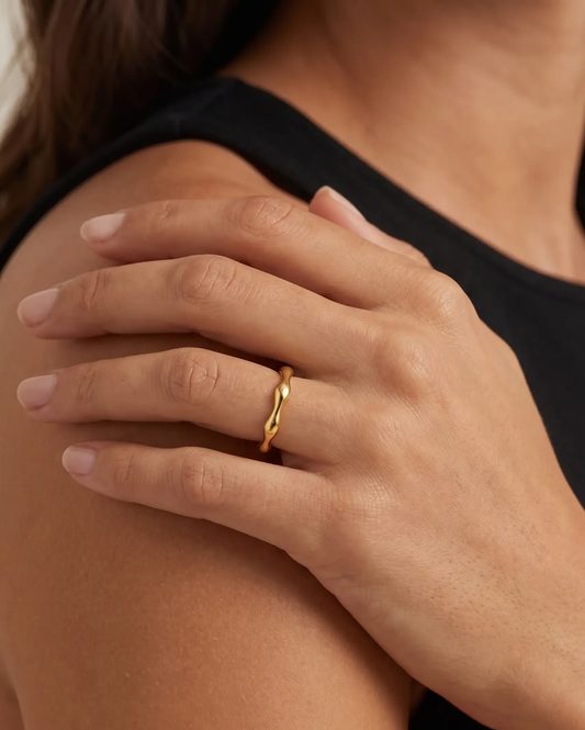 Halo Ripple Ring