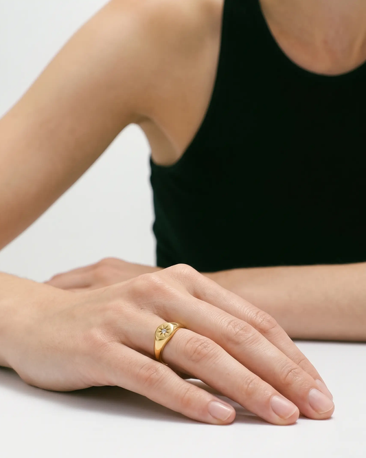 Vega Signet Ring