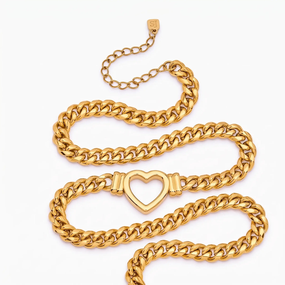 Rose & Selma Heart Chain